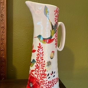 Anthropologie Evenings In Quito Pitcher / Vase by artist Michelle Morin